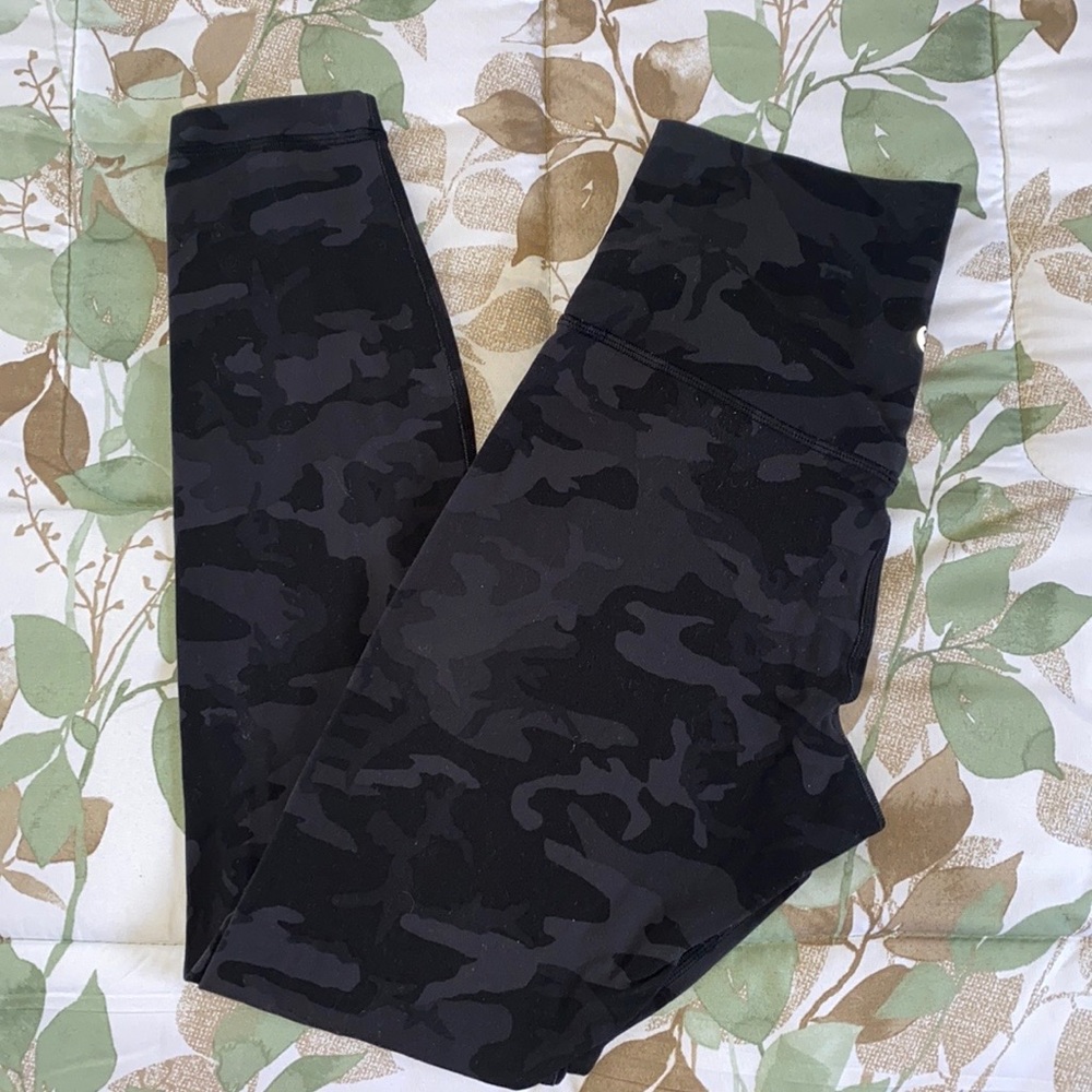 Lululemon Align Grey Camo